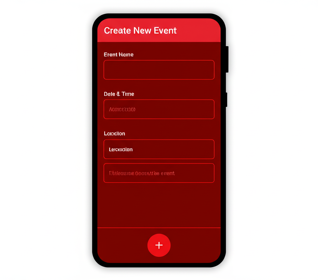Create Event Screen